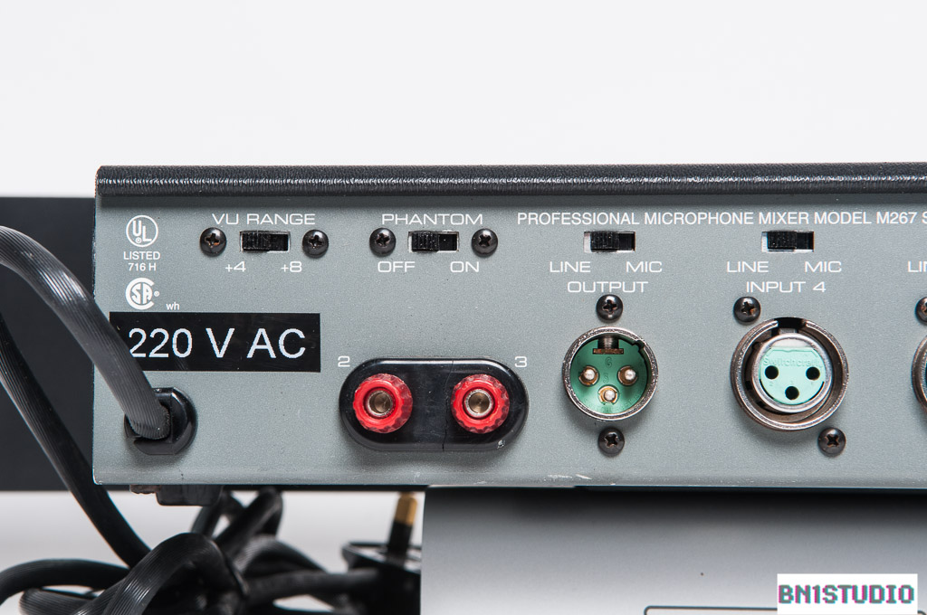 Shure M267 Mic Preamp / Limiter Bn1studio